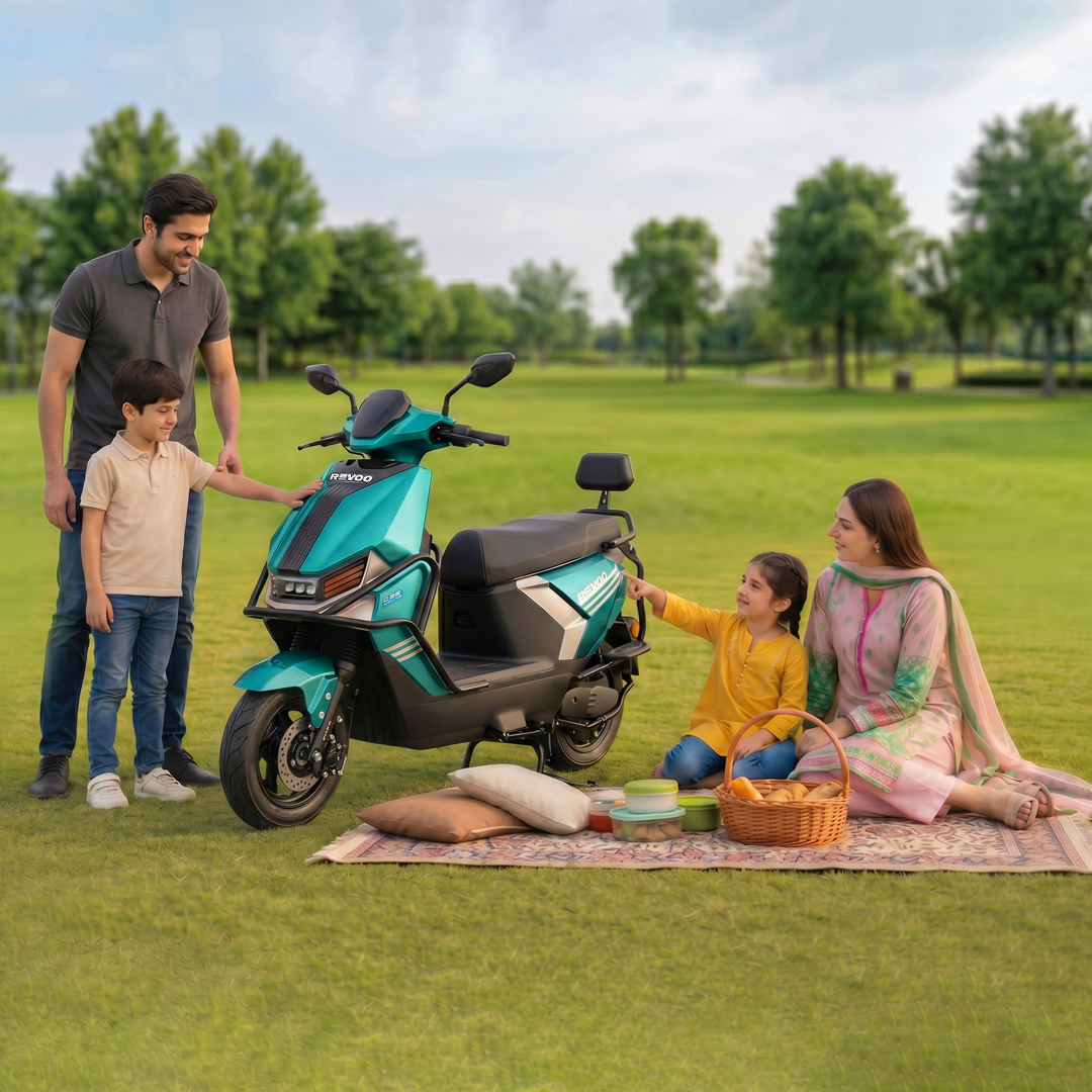 Chalo Aik Sath
Durable and Reliable, All Rounder E-motorcycle for Family Riding